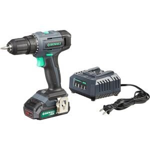 Amazon Brand - Denali by SKIL 20V Cordless Drill Driver Kit with 2.0Ah Lithium